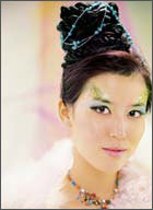 彩妆:创意古典妆交错时空的邂逅