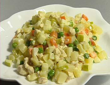 孕妇食谱——开心果色拉